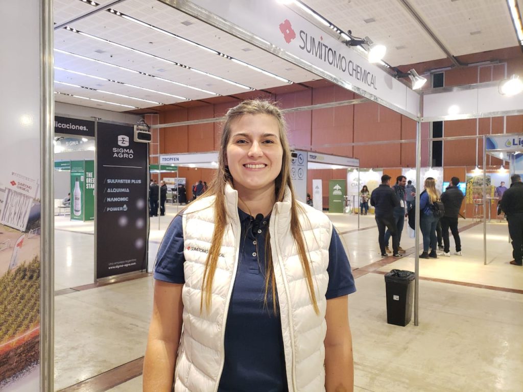 Ing. Agro.Lucía Bracco, especialista en Desarrollo de Mercado en herbicidas